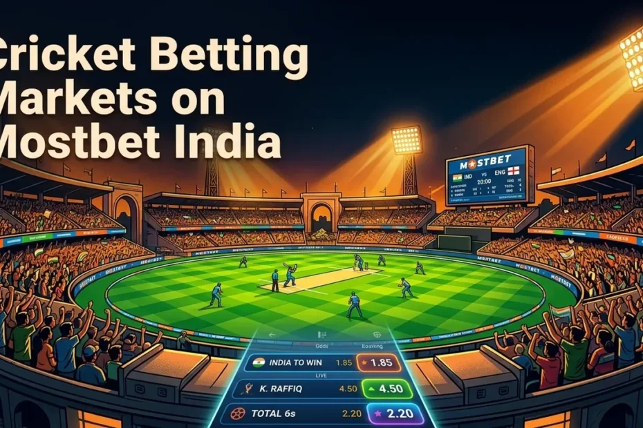 Cricket betting mostbet